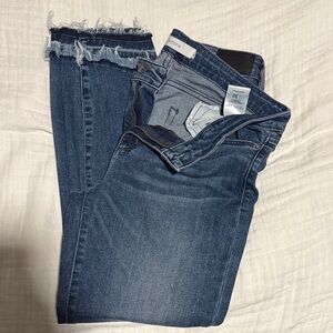 HIDDEN Jeans slim cropped raw hem
